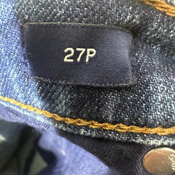 GAP Women’s Blue Denim A-Line Skirt with Button Detail Size 27 Petite - Picture 11 of 11